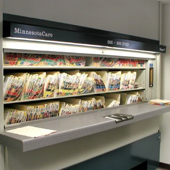 Image of medical charts at MinnesotaCare